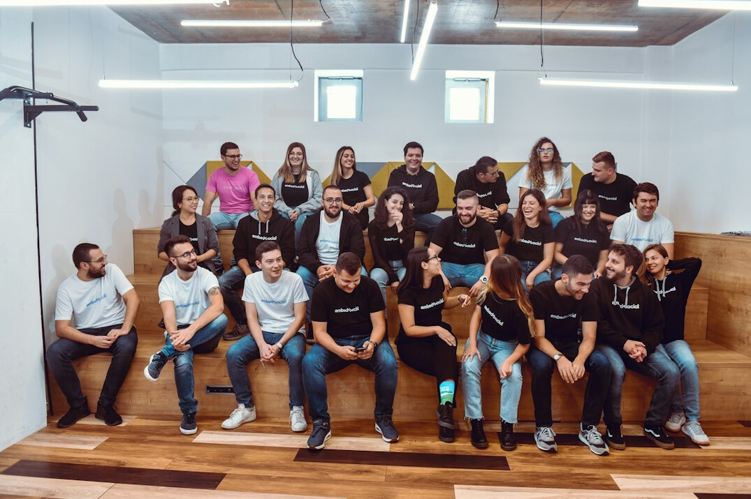 corporate software development team